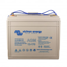 Victron Energy 12V/170Ah AGM Super Cycle Akü. (M8) Start&Servis Aküsü (BAT412117081)